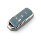 Nuova cover aftermarket Nano di alta qualità per Honda Smart Remote Key 4 pulsanti colore grigio HD-C11J4 | Chiavi degli Emirati -| thumbnail