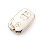 Nova capa nano de reposição de alta qualidade para chave remota BYD 3 botões cor branca BYD-E11J | Chaves dos Emirados -| thumbnail