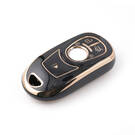 Nuova cover aftermarket Nano di alta qualità per Buick Smart Remote Key 4 pulsanti Colore nero BK-A11J5B | Chiavi degli Emirati -| thumbnail