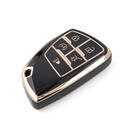 Nouvelle couverture Nano de haute qualité pour clé télécommande intelligente Buick, 5 boutons, couleur noire, BK-D11J5A | Clés des Émirats -| thumbnail