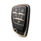 Nano High Quality Cover For Buick Smart Remote Key 5 Buttons Black Color BK-D11J5A