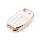 New Aftermarket Nano High Quality Cover For Dongfeng Remote Key 2 Buttons White Color DF-B11J | Emirates Keys -| thumbnail