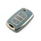 Nouveau couvercle Nano de haute qualité pour clé télécommande Dongfeng, 3 boutons, couleur grise, DF-E11J | Clés des Émirats -| thumbnail
