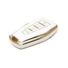 Nueva cubierta Nano de alta calidad del mercado de accesorios para llave remota Geely 4 botones Color blanco GL-B11J4D | Cayos de los Emiratos -| thumbnail