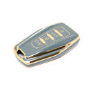 Nueva cubierta Nano de alta calidad del mercado de accesorios para llave remota Geely 4 botones Color gris GL-B11J4D | Cayos de los Emiratos -| thumbnail