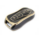 Новый высококачественный чехол Nano Aftermarket для дистанционного ключа Geely с 4 кнопками черного цвета GL-C11J | Ключи Эмирейтс -| thumbnail