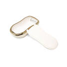 New Aftermarket Nano High Quality Cover For Geely Remote Key 4 Buttons White Color GL-C11J | Emirates Keys -| thumbnail