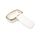 New Aftermarket Nano High Quality Cover For Jeep Remote Key 5 Buttons White Color Jeep-D11J5A | Emirates Keys -| thumbnail
