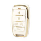 Nano High Quality Cover For Jeep Remote Key 5 Buttons White Color Jeep-D11J5A
