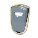 Nano Cover For Cadillac Remote Key 4+1B Gray CDLC-A11J5 | MK3 -| thumbnail
