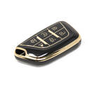 Couverture Nano de haute qualité pour clé télécommande Cadillac, 5 + 1 boutons, couleur noire, CDLC-B11J6 | Clés des Émirats -| thumbnail