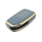 New Aftermarket Nano High Quality Cover For Lexus Remote Key 3 Buttons Gray Color LXS-A11J3 | Emirates Keys -| thumbnail