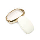 New Aftermarket Nano High Quality Cover For Renault Remote Key 2 Buttons White Color RN-D11J2 | Emirates Keys -| thumbnail