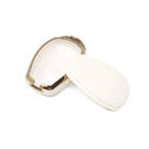 New Aftermarket Nano High Quality Cover For Renault Remote Key 3 Buttons White  Color RN-D11J3  | Emirates Keys -| thumbnail