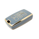 New Aftermarket Nano High Quality Cover For Land Rover Remote Key 5 Buttons Gray Color LC-B11J | Emirates Keys -| thumbnail