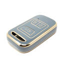 New Aftermarket Nano High Quality Cover For Chery Remote Key 3 Buttons Gray Color CR-A11J | Emirates Keys -| thumbnail