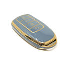 New Aftermarket Nano High Quality Cover For Chery Remote Key 4 Buttons Gray Color CR-C11J | Emirates Keys -| thumbnail