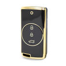 Nano High Quality Cover For Chery Remote Key 3 Buttons Black Color CR-E11J