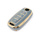 Nueva cubierta Nano de alta calidad del mercado de accesorios para llave remota Venucia, 4 botones, Color gris, VNC-A11J4 | Cayos de los Emiratos -| thumbnail