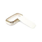 New Aftermarket Nano High Quality Cover For Kia Remote Key 7 Buttons White Color KIA-H11J7 | Emirates Keys -| thumbnail