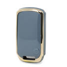 Nano Cover For Kia Remote Key 4 Buttons Gray KIA-M11J4A | MK3 -| thumbnail