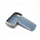 New Aftermarket Nano High Quality Cover For Kia Remote Key 4 Buttons Gray Color KIA-M11J4A | Emirates Keys -| thumbnail