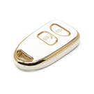 New Aftermarket Nano High Quality Cover For Kia Remote Key 3 Buttons White Color KIA-P11J3 | Emirates Keys -| thumbnail
