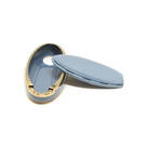 New Aftermarket Nano High Quality Cover For Nissan Remote Key 2 Buttons Gray Color NS-A11J3C | Emirates Keys -| thumbnail