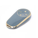 New Aftermarket Nano High Quality Cover For NIO Remote Key 4 Buttons Gray Color NIO-A11J | Emirates Keys -| thumbnail