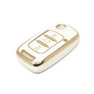 New Aftermarket Nano High Quality Cover For Wuling Flip Remote Key 3 Buttons White Color WL-A11J3 | Emirates Keys -| thumbnail