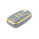 Nouveau couvercle Nano de haute qualité pour clé télécommande Wuling, 3 boutons, couleur grise, WL-A11J3 | Clés des Émirats -| thumbnail