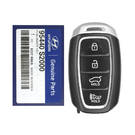 NUEVO Hyundai Santa Fe 2019-2020 Genuine/OEM Smart Remote Key 4 Botones 433 MHz 95440-S2000 95440S2000 / FCCID: TQ8-FOB-4F19 | Claves de los Emiratos -| thumbnail