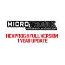 Microtronik - HexProg II Versão completa 1 ano de atualização