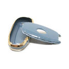New Aftermarket Nano High Quality Cover For Hyundai Remote Key 4+1 Buttons Gray Color HY-D11J5 | Emirates Keys -| thumbnail