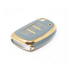 Nouvelle couverture Nano de haute qualité pour clé télécommande Hyundai, 3 boutons, couleur grise, HY-F11J3A | Clés des Émirats -| thumbnail