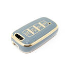 Couverture Nano de haute qualité pour clé télécommande Hyundai Kia, 3 + 1 boutons, couleur grise, HY-G11J4 | Clés des Émirats -| thumbnail