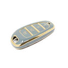 Couverture Nano de haute qualité pour clé télécommande Hyundai Sonata, 3 + 1 boutons, couleur grise, HY-H11J4A | Clés des Émirats -| thumbnail