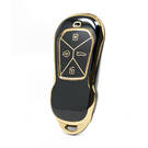 Nano High Quality Cover For Xpeng Remote Key 4 Buttons Black Color XP-C11J