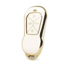 Nano High Quality Cover For Xpeng Remote Key 4 Buttons White Color XP-C11J