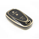 New Aftermarket Nano High Quality Cover For Chevrolet Remote Key 3 Buttons Black Color CRL-B11J3A | Emirates Keys -| thumbnail