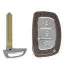 Hyundai Elantra 2015 Smart Remote Key Shell 3 botões HYN14R Blade Alta qualidade / Emirates Keys Capa de chave remota, substituição de conchas de chaveiro a preços baixos -| thumbnail
