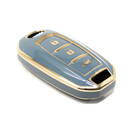 Nueva cubierta Nano de alta calidad del mercado de accesorios para llave remota Infiniti 3 botones Color gris IFNT-A11J | Cayos de los Emiratos -| thumbnail