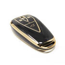 New Aftermarket Nano High Quality Cover For Changan Remote Key 3 Buttons Black Color CA-C11J3 | Emirates Keys -| thumbnail