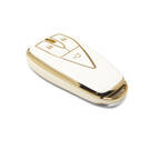New Aftermarket Nano High Quality Cover For Changan Remote Key 3 Buttons White Color CA-C11J3 | Emirates Keys -| thumbnail