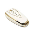 New Aftermarket Nano High Quality Cover For Changan Remote Key 5 Buttons White Color CA-C11J5 | Emirates Keys -| thumbnail