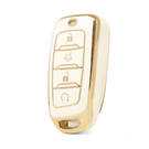 Nano High Quality Cover For Changan Remote Key 4 Buttons White Color CA-D11J