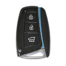 Hyundai Santa Fe Smart Key Shell 3 botões TOY48 Blade