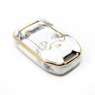 Nueva cubierta de mármol Nano de alta calidad del mercado de accesorios para llave remota GMC 4 + 1 botones Color blanco GMC-A12J5B | Cayos de los Emiratos -| thumbnail
