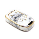 Nueva cubierta de mármol de alta calidad Nano del mercado de accesorios para llave remota GMC 5 + 1 botones Color blanco GMC-A12J6 | Cayos de los Emiratos -| thumbnail