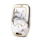 Nano High Quality Marble Cover For GMC Remote Key 5+1 Buttons White Color GMC-A12J6